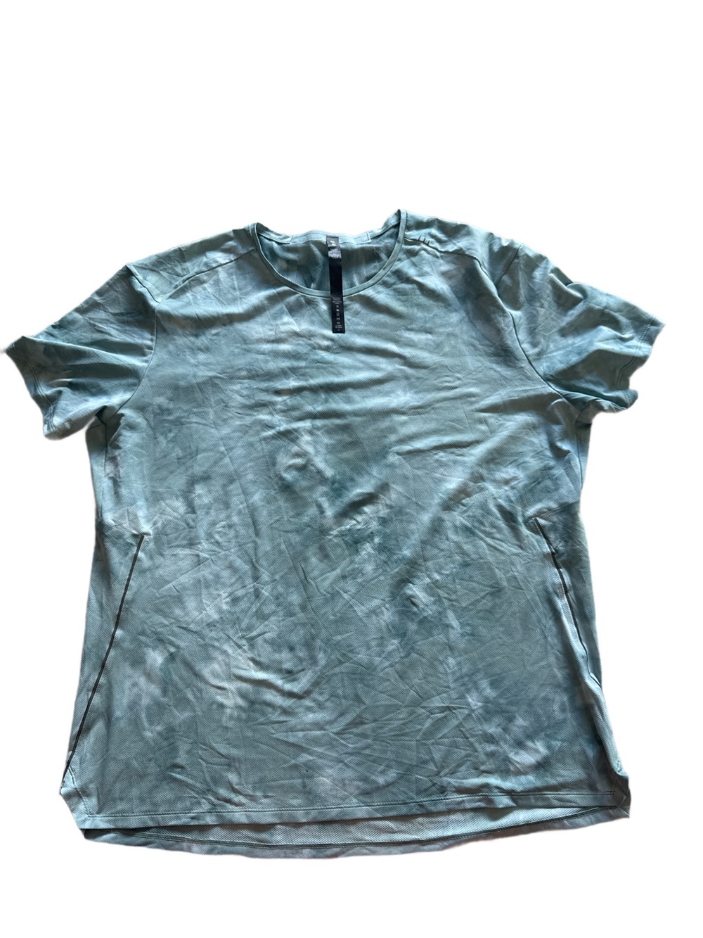 Lululemon Men's Short Sleeve Crew Tee - Light Teal Size XXL